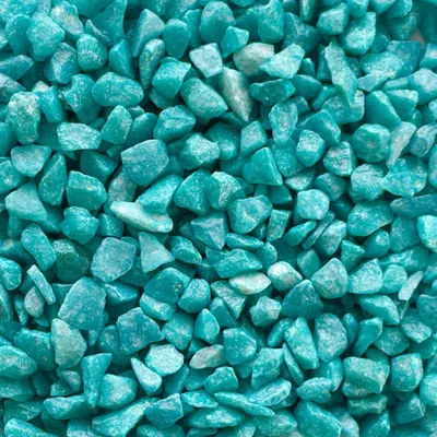 Produktbild von Dekosteine Farbsteine 9-13mm - 1kg Bunte Steine TÜRKIS