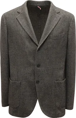 Zdjęcie produktu dla L6145 Santaniello Man Wool Blend Jacket Drop 7