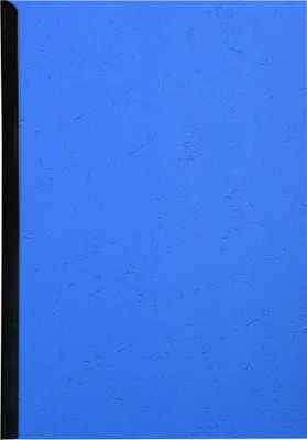 Produktbild von Exacompta 100er Einbanddeckel Evercover 270g/qm Lederprägung A4 Blau| 2781C
