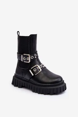 Produktbild von Mädchen-Stiefeletten Mit Reißverschluss Schwarze Adeneia 25