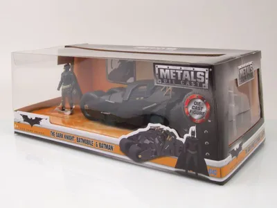 Obrázek produktu pro Jada Toys Batman The Dark Knight Diecast Model 1/24 2008 Batmobil s figurkou JADA98261