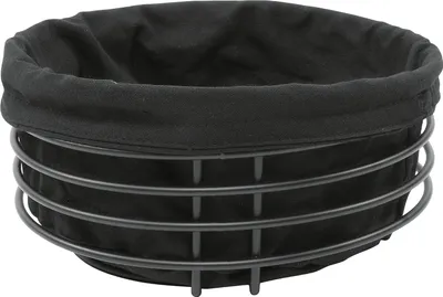 Produktbild von Brotkorb Schwarz Metall ø 23 cm