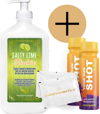Produktbild von Devoted Creations - Salty Lime Slushie + 2 Your Sun Shots + 2 erfrischende Tücher