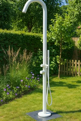 Produktbild von Eichenwald Modell 70 Gartendusche Sylt in Weiß