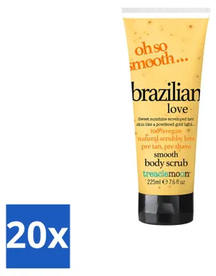 Produktbild von 20 x Treaclemoon Body Scrub Brazilian Love - 225 ml - Vorteilspackung - 20 Stücke