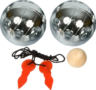 Produktbild von Enero 2 STÜCK BÄLLE - BOULE PETANQUE KOFFER