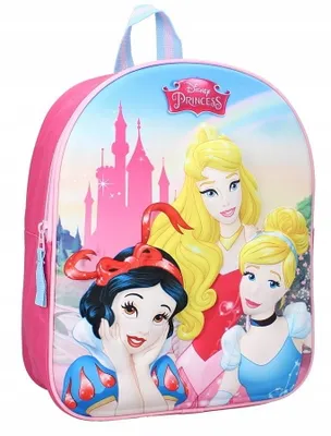 Produktbild von Vadobag Kinderrucksack Rucksack Disney Princess 3D