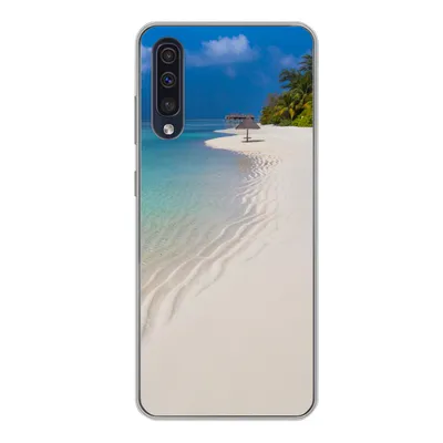 Produktbild von MuchoWow® Handyhülle Schutzhülle Hülle für Samsung Galaxy A50 Meer - Strand - Sommer Silikon Softcase Handy Hülle - Mobiltelefonhülle