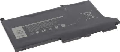Produktbild von Akku passend für Dell Latitude 12 7480, 12 7000, 12 7280, PGFX4, 451-BBZL, 11,4V, 3650mAh