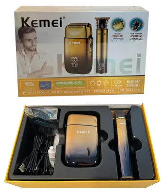 Produktbild von Haarschneider & Barttrimmer - KM-2131 - Profi - Für Herren - Haarschneidemaschine - Schwarz