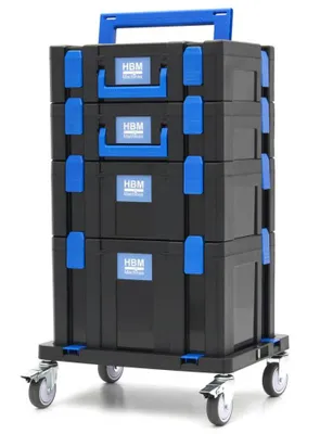 Image de Coffret à outils mobile sur roulettes, 105 pièces