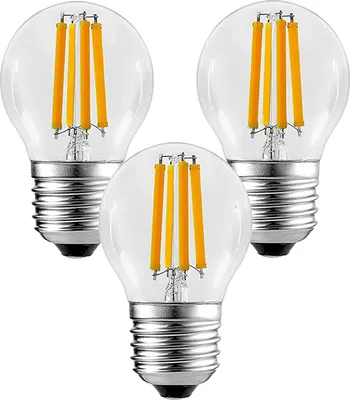 Produktbild von 3x 5 Watt LED Leuchtmittel E27 Filament 2700K