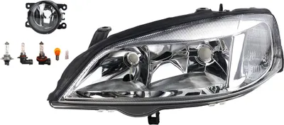 Produktbild von Scheinwerfer passend für Opel Astra G 02/98-01/05 H7 HB3 L +Nebel+Leuch. 1216110 1216539 1216157 09117303 09199903 93175368 8200074008 Johns