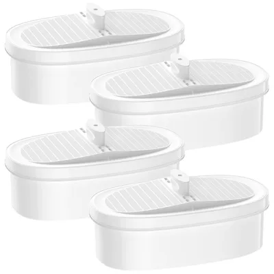Produktbild von Ersatz-Wasserfilter 4 Stück für Waterdrop WD-PF-01A Plus, kompatibel mit Waterdrop Tank-Systemen und Brita Maxtra, reduziert Chlor und Metalle