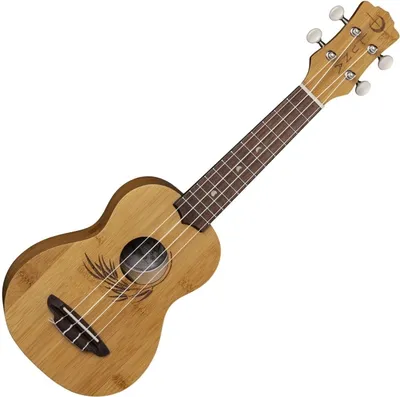 Immagine prodotto di Ukulele soprano naturale Luna UKE BAMBOO S