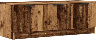 Obrázek produktu pro tV skříňka vidaXL ve vzhledu regenerovaného dřeva 102x35x36,5 cm materiál na bázi dřeva