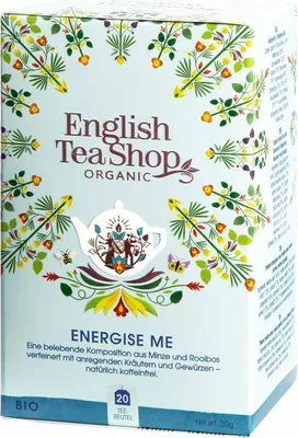 Immagine prodotto di ETS - Energise Me, tè benessere biologico, 20 bustine di tè