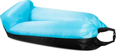 Zdjęcie produktu dla Aga LAZY BAG kanapa na powietrze 230x70 cm Czarny/Niebieski