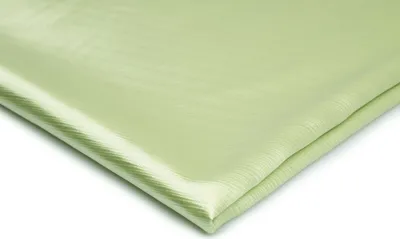 Produktbild von Satin in Streifen Stoff, Dekostoff, Helle Pistazie 50 x 150 cm