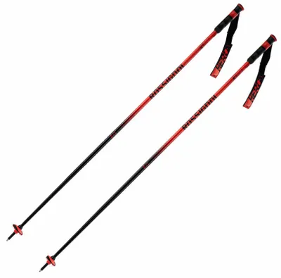 Produktbild von Rossignol Hero SL Ski Poles Black/Red 130 cm Ski-Stöcke