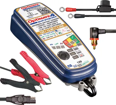 Immagine prodotto di Caricabatterie OptiMate 4 Quad Program Premium 12V 1.25A CAN-bus per BMW Triumph