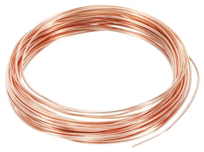 Kupferdraht 18 m, 99,9% rein, 1,2 mm, weich, für Schmuck & Basteln