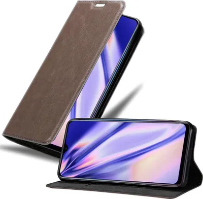Immagine prodotto di Cadorabo custodia per Oppo R17 NEO custodia protettiva in marrone custodia per cellulare cover chiusura magnetica