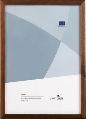Produktbild von Goldbuch Fotorahmen Skandi braun 21x29,7 cm Echtholz Blockprofil