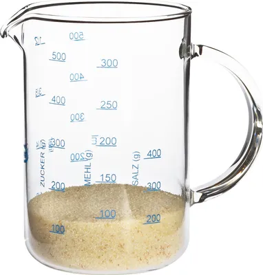 Produktbild von Trendglas Jena Borosilikatglas Messbecher 0,5 L, hitzebeständig