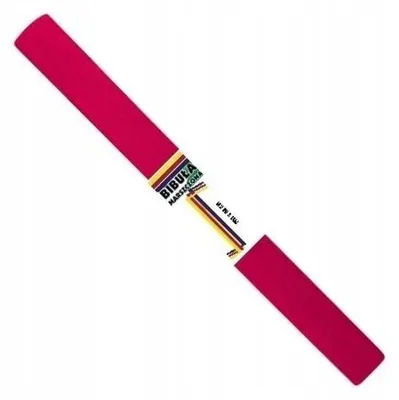 Produktbild von Aliga Bastelkrepppapier 200x50 cm Kirschrot KR-02