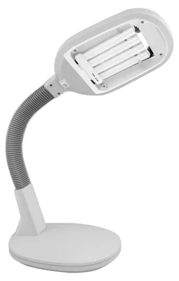 Tageslicht-Schreibtischlampe Retro, flexibler Hals, 27W, 6500K, Weiß