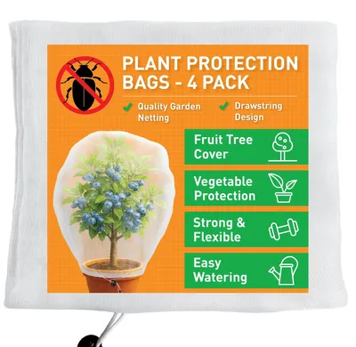 Productafbeelding van Solidchoice - Insectennet voor Fruitbomen, Set van 4