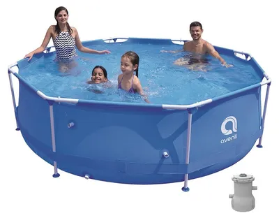 Produktbild von Avenli 17798 Aufstellpool mit Rahmen und Zubehör 305 x 76 cm