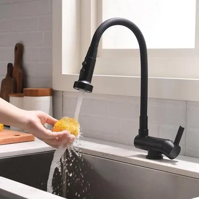 Image de Raccord flexible en laiton pour robinet haute pression, 3 réglages de jet d'eau