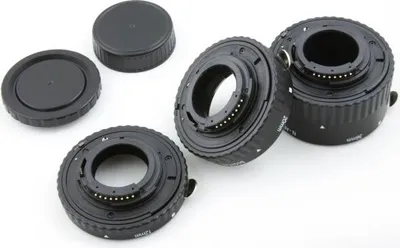 Zdjęcie produktu dla Pierścienie pośrednie MAKRO AF AUTOFOCUS do NIKON [Ai/AiS/AF]