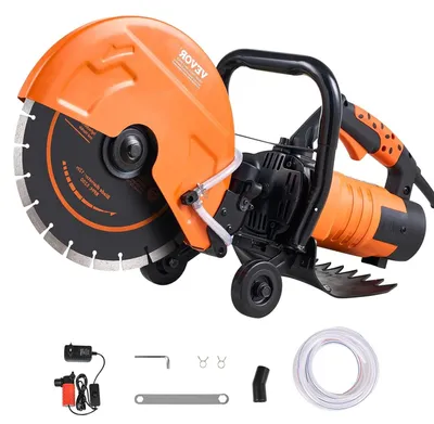 Produktbild von Elektrische Beton-Säge – Betonschneider – Kreissäge – Zementsäge – Nassschneider – 305 mm Sägeblatt – 2800 W Motor