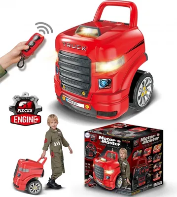 Produktbild von WOOPIE Big Truck Montagesatz + Zubehör 61 el.