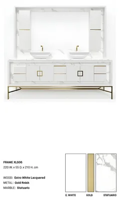 Immagine prodotto di Mobile da bagno bianco Mobili da bagno Scaffale Mobile da bagno Scaffali in legno