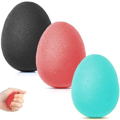 Produktbild von Handkrafttrainer, Stressabbauball für Erwachsene und Kinder, Handgelenk-Rehabilitations-Therapieball, 3er-Set Finger-Widerstandsübungsball