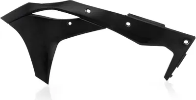 Produktbild von ACERBIS schwarze Kühlerseitenteile für KAWASAKI