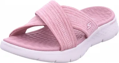Produktbild von Skechers Go Walk Flex Damenschuhe Pantoletten Sportiv Rosa Freizeit, Schuhgröße:36 EU