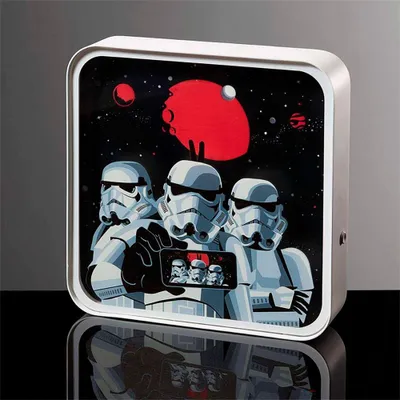Produktbild von Numskull Star Wars Perspex Leuchte Stormtrooper