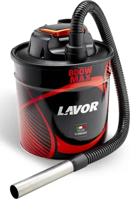 Immagine prodotto di LAVOR Ashley 412 Aspiracenere 18 L Nero, Rosso