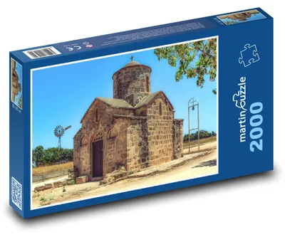 Zdjęcie produktu dla Puzzle 2000 Historyczny kościół we Frenaros - martinpuzzle