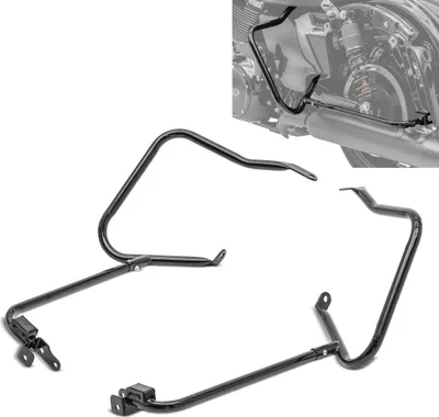 Obrázok produktu pre Nosič kufra pre Harley Davidson Touring 14-25 s ochrannou lištou čierny