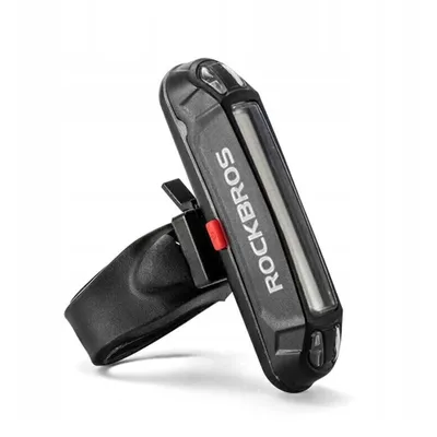 Produktbild von Rockbros A54Bk Fahrrad-Rücklicht + Micro Usb Kabel - Usb-A - Schwarz