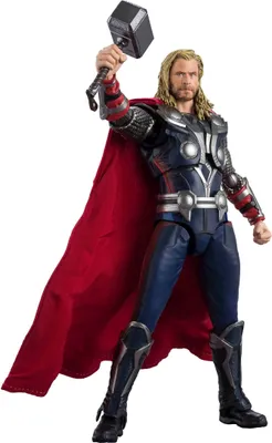 Immagine prodotto di Bandai Tamashii Nations Avengers Thor S.H. Figuarts Figura d'azione Avengers Assemble Edition 17 cm BTN61285-4