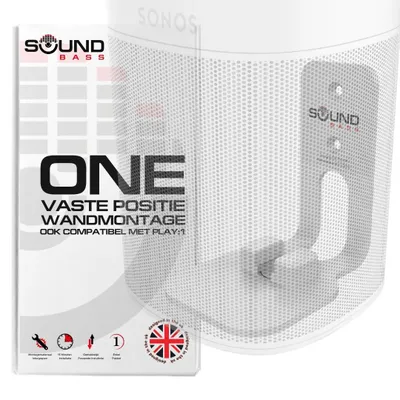 Obrázok produktu pre Nástenný držiak pre Sonos ONE, Gen 2 a PLAY1