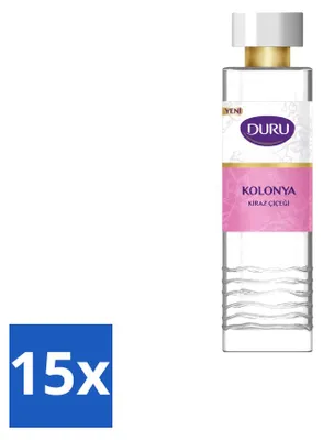 Produktbild von 15 x Duru Eau de Cologne Kersenbloesem Handdesinfektionsmittel 400 ml - Vorteilspackung - 15 Stücke