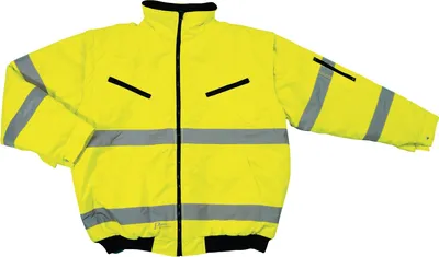 Produktbild von Asatex Warnschutz-Pilotenjacke Größe XXL gelb EN471 Kl.2 - 174GA